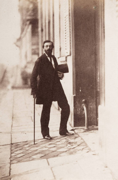 Self-portrait at 21 Quai Bourbon