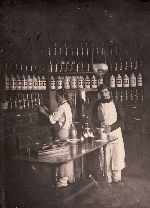 Asile Imperial de Vincennes, la Pharmacie