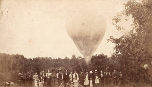 View of Balloon Immediately After Landing