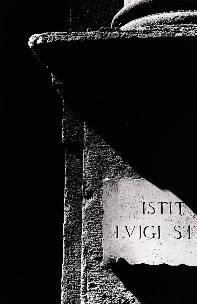Sign on Plinth