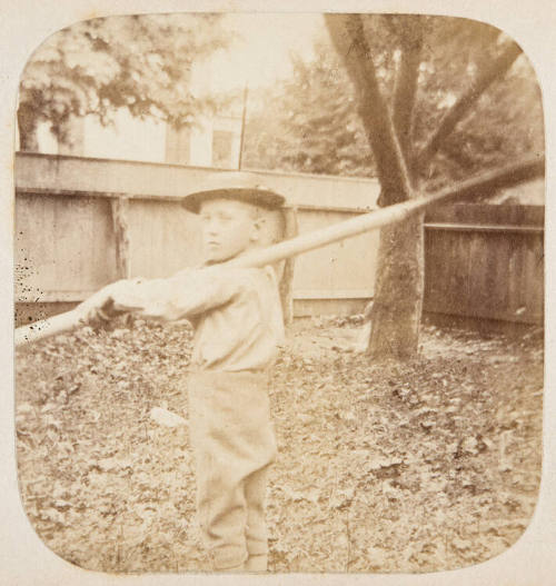 Untitled (boy with oar)