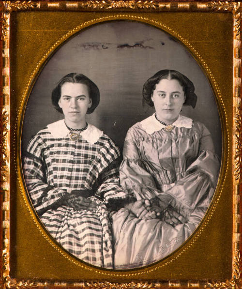 Portrait of two women