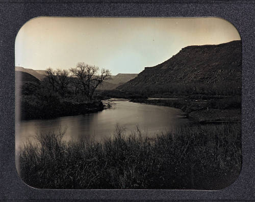 The Gunnison River near Leonards Basin, Colorado