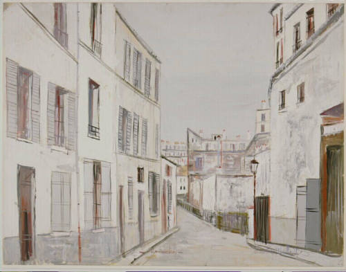 Street Scene in Montmartre