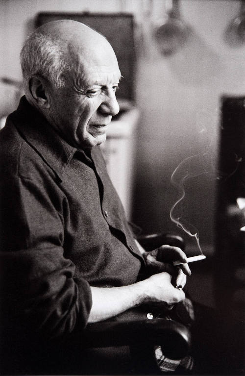Picasso beginning another journey to an imaginary world