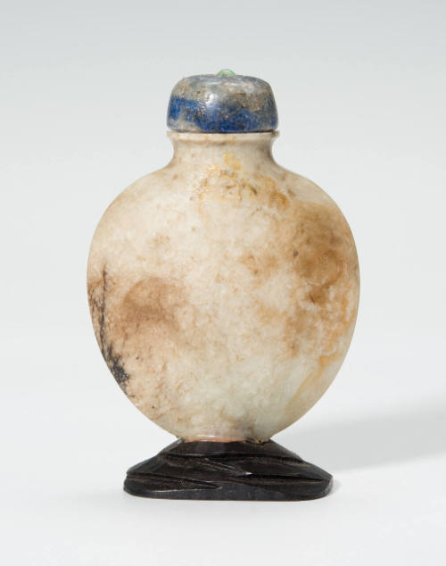 Snuff bottle with stopper and stand