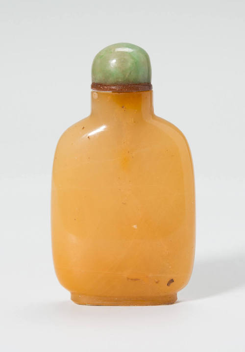 Snuff bottle with stopper and stand