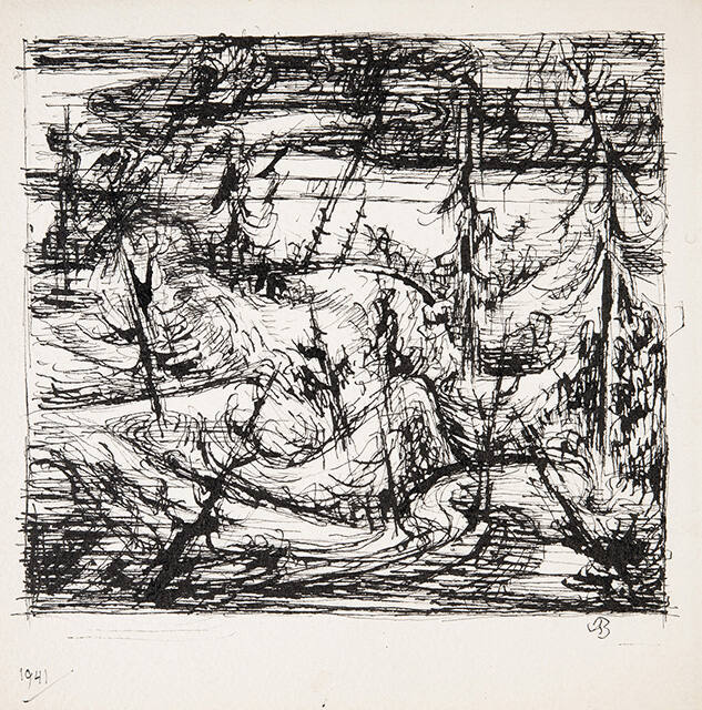 Summer 1941(Hilly Landscape 1941)