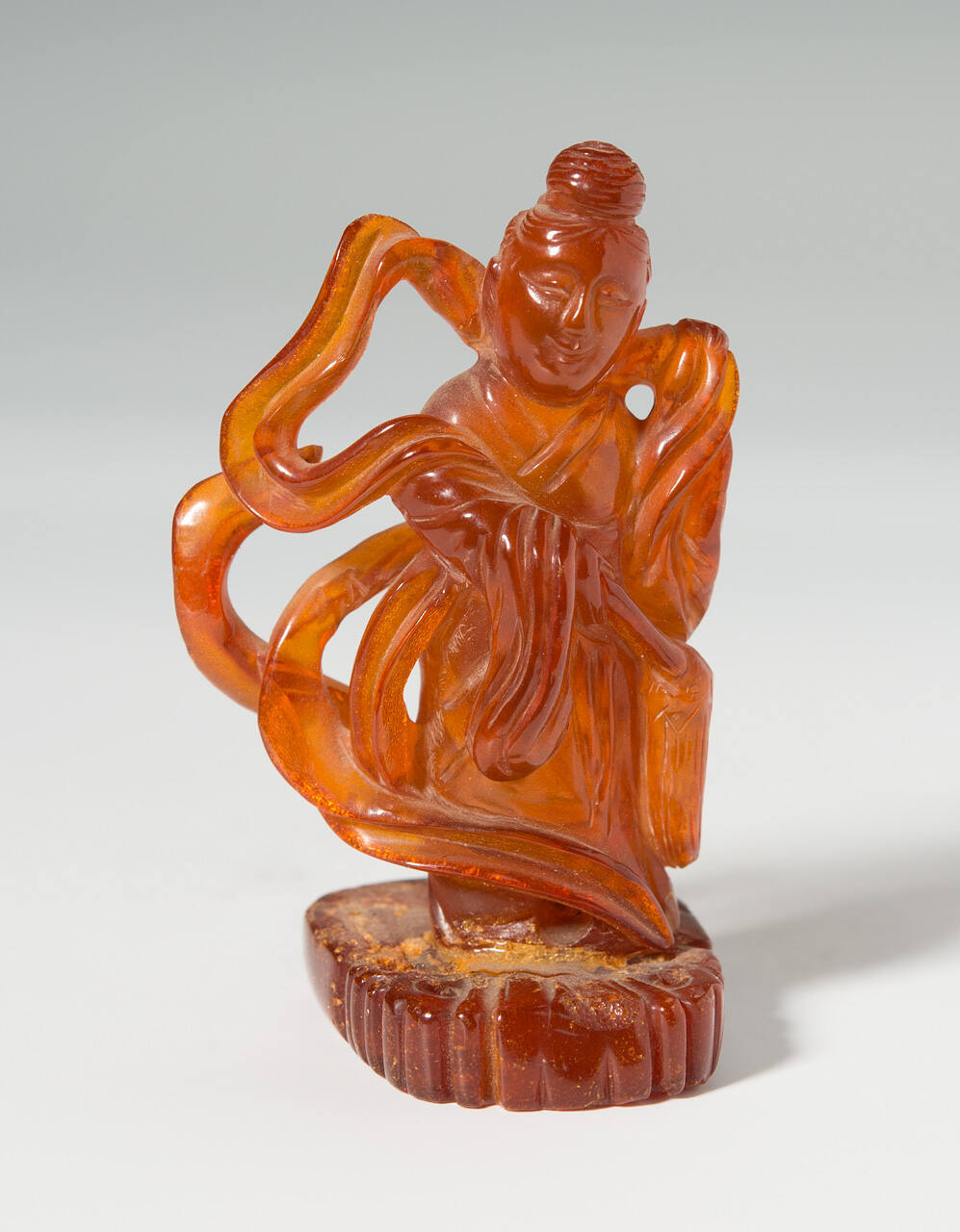Standard Figure with Fly Whisk and Flowing Scarves