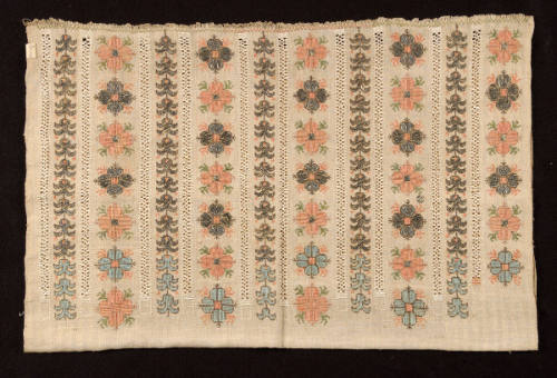 Embroidered Pillow Cover