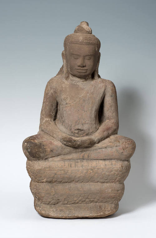 Buddha Seated on a Naga