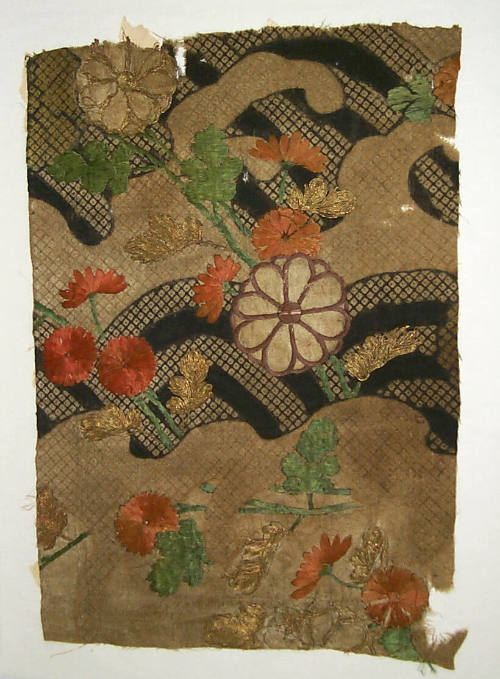 Kosode fragment