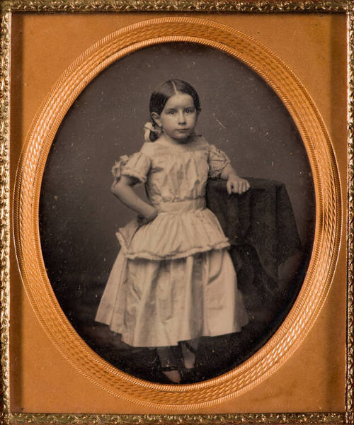 Portrait of the artist's daughter