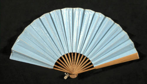 Paper Folding Fan from the World's Columbian Exposition