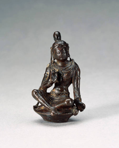 Bodhisattva Seated on a Circular Base