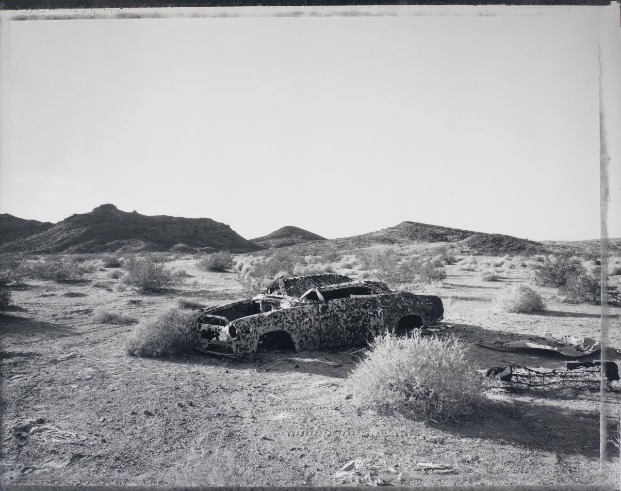 Ventilated sedan, east of Parker, AZ, 1/5/86