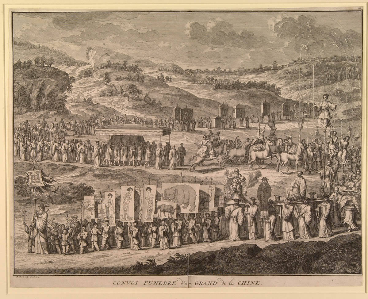 Funeral Procession of a Noble in China