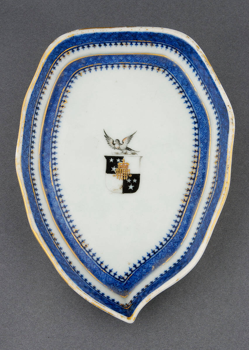 Leaf-shaped Tray from Service
