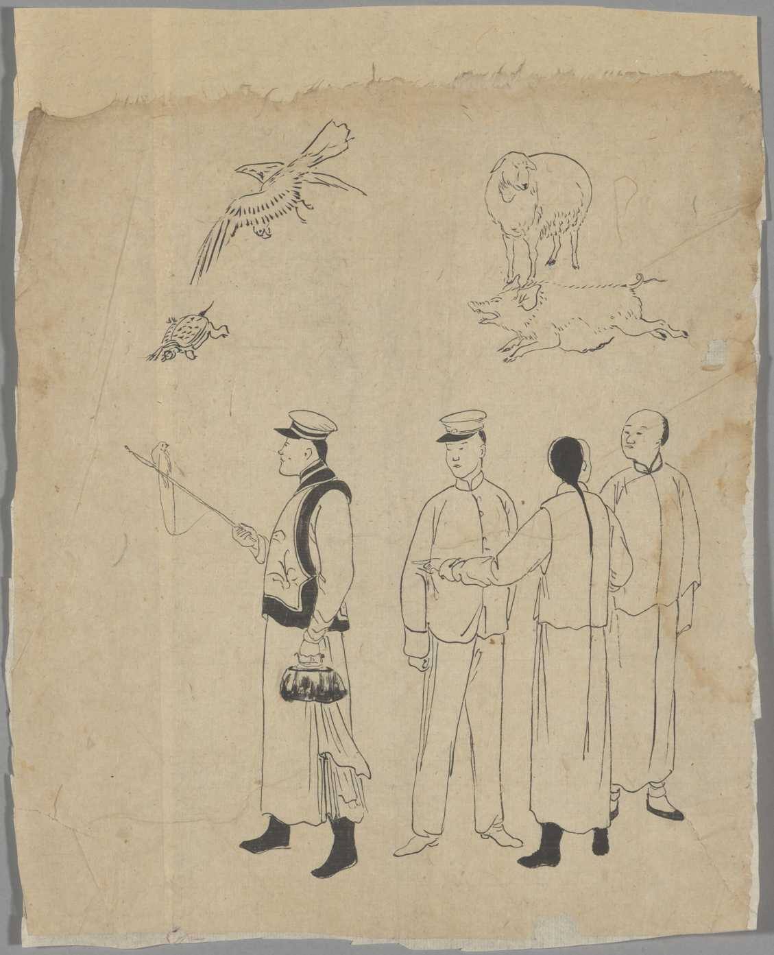 Men and Animals