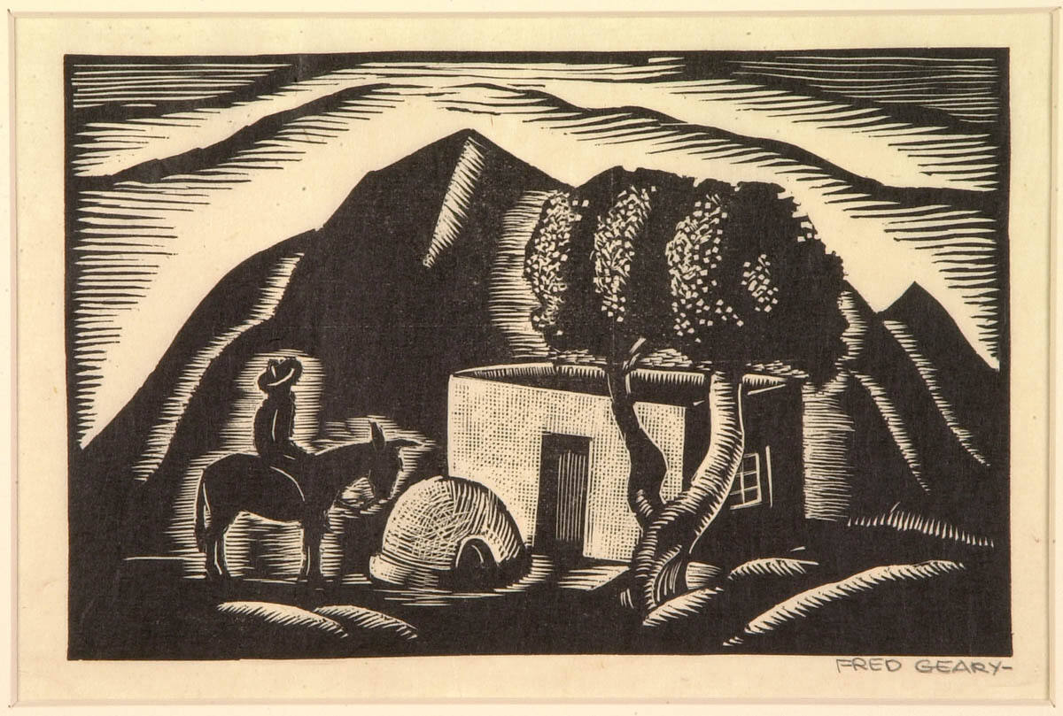 Untitled (Mexican on Donkey)