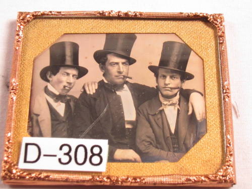 Three cigar smokers