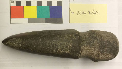 Axe head, grooved