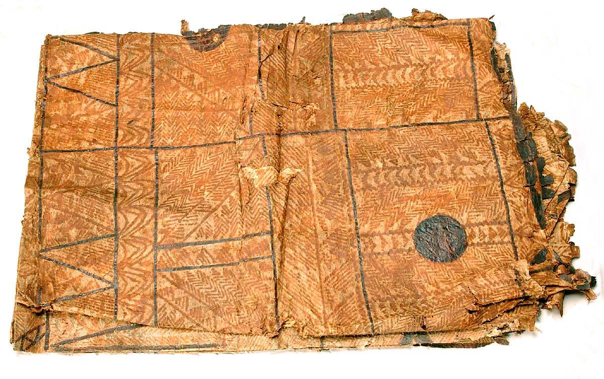 Tapa Loincloth Skirt