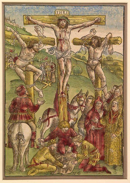 Christ on the Cross between the Two Thieves (The Crucifixion)