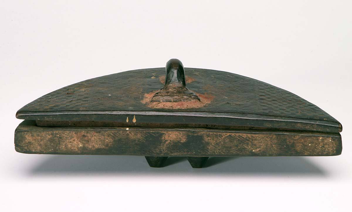 Lidded container