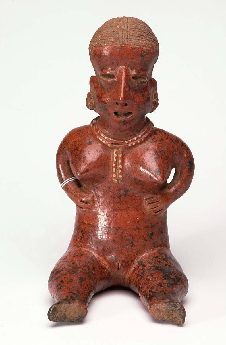 Seated Woman in Labor