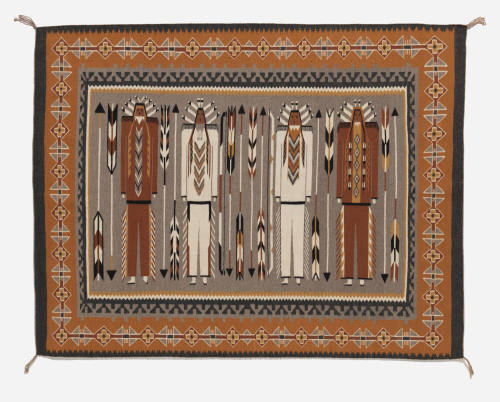 Teec Nos Pos Pictorial Rug