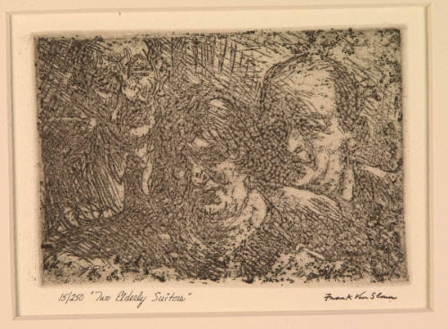 Two Elderly Suitors