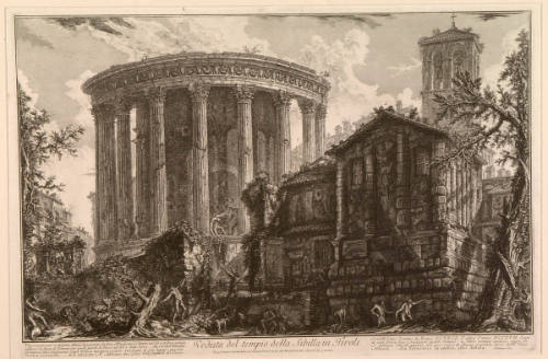 The Temple of the Sybil at Tivoli