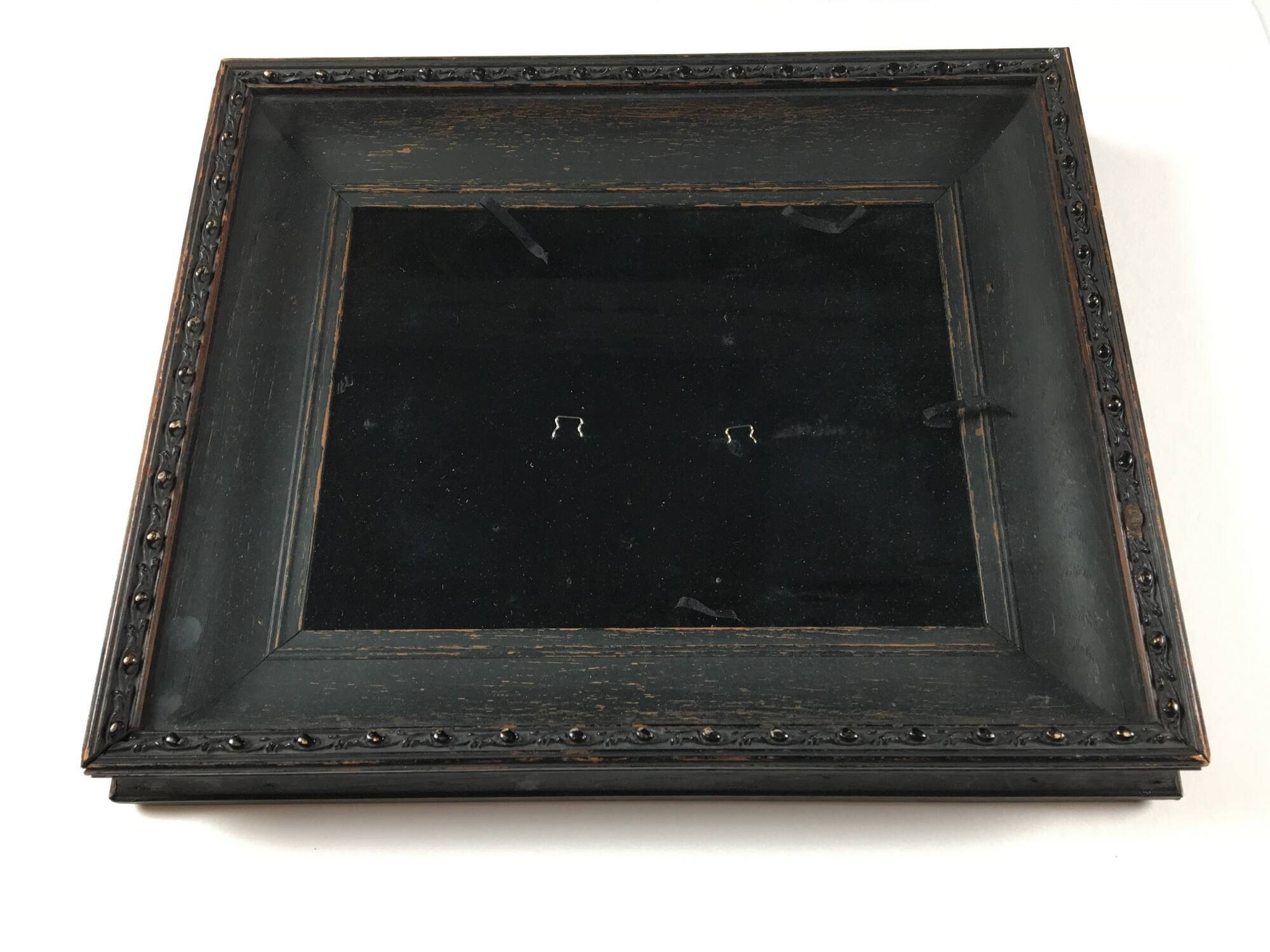 shadow box, hair bracelet, and coin chain [companions to 551-2-98 et al]