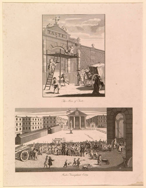 The Man of Taste or Burlington Gate