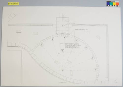 Preliminary Working Drawing, Project: "Light + Time Labyrinth," Auraria Higher Education Center, Denver, Colorado