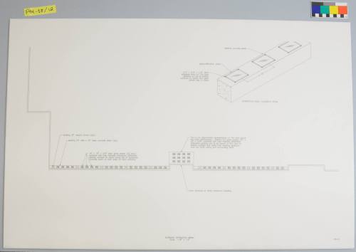 Preliminary Working Drawing, Project: "Light + Time Labyrinth," Auraria Higher Education Center, Denver, Colorado