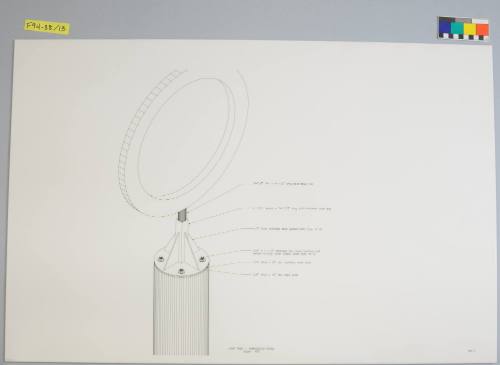 Preliminary Working Drawing, Project: "Light + Time Labyrinth," Auraria Higher Education Center, Denver, Colorado