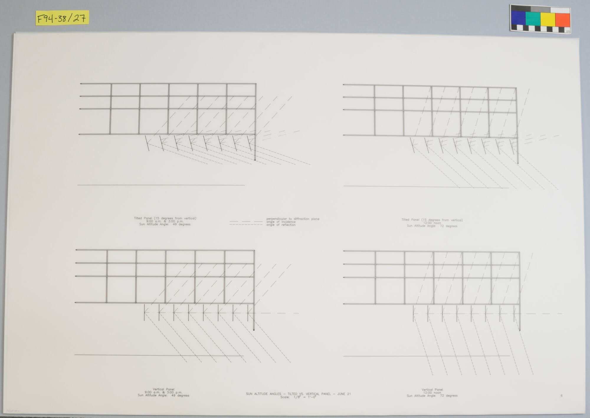Working Drawing, Project: "Light + Time Labyrinth," Auraria Higher Education Center, Denver, Colorado