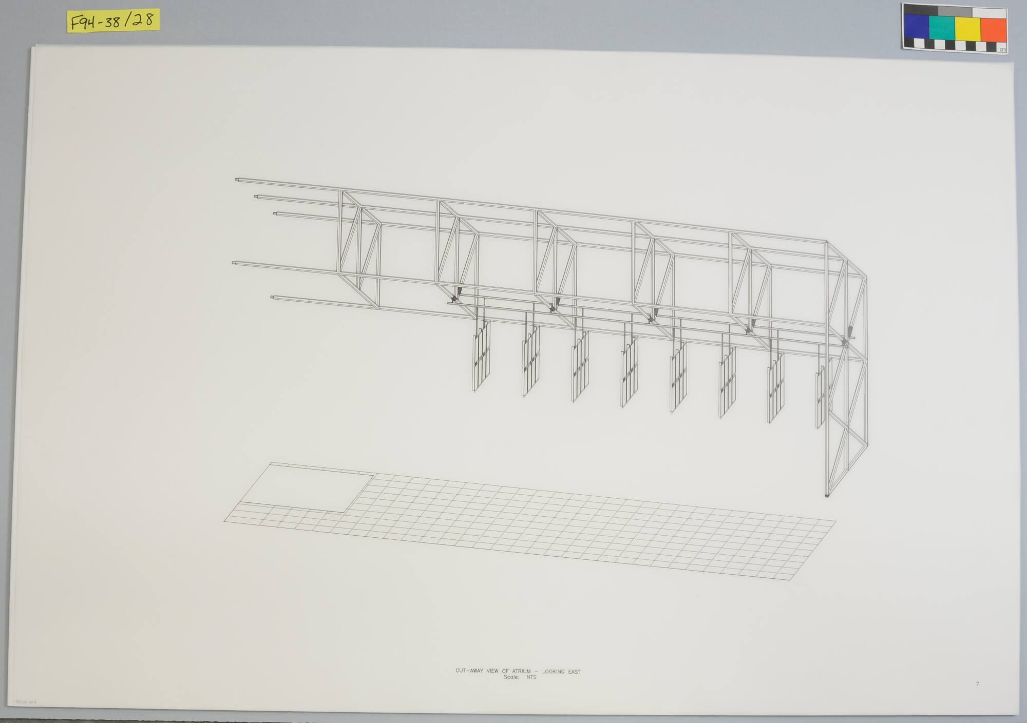 Working Drawing, Project: "Light + Time Labyrinth," Auraria Higher Education Center, Denver, Colorado