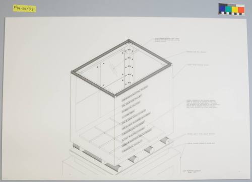 Working Drawing, Project: "Vision Lens," Office of Development, Arizona State University, Tempe, Arizona