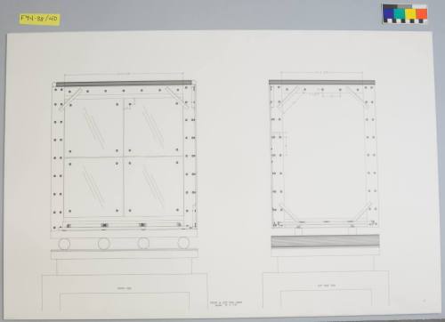 Working Drawing, Project: "Vision Lens," Office of Development, Arizona State University, Tempe, Arizona