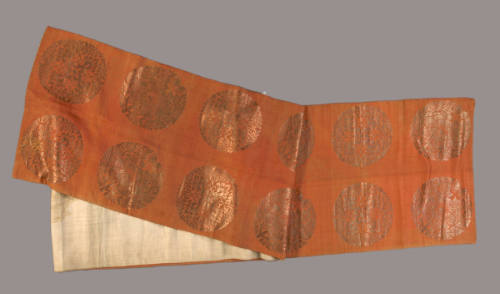 Length of Brocaded Satin