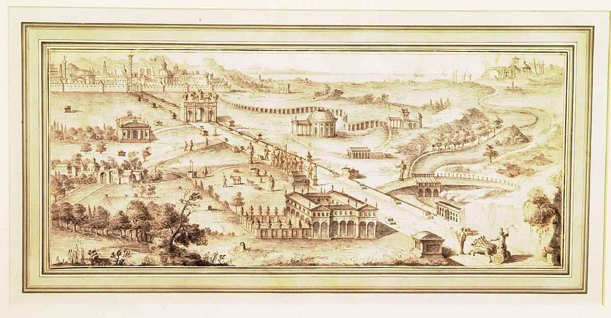 Imaginary View of the Countryside near Rome
