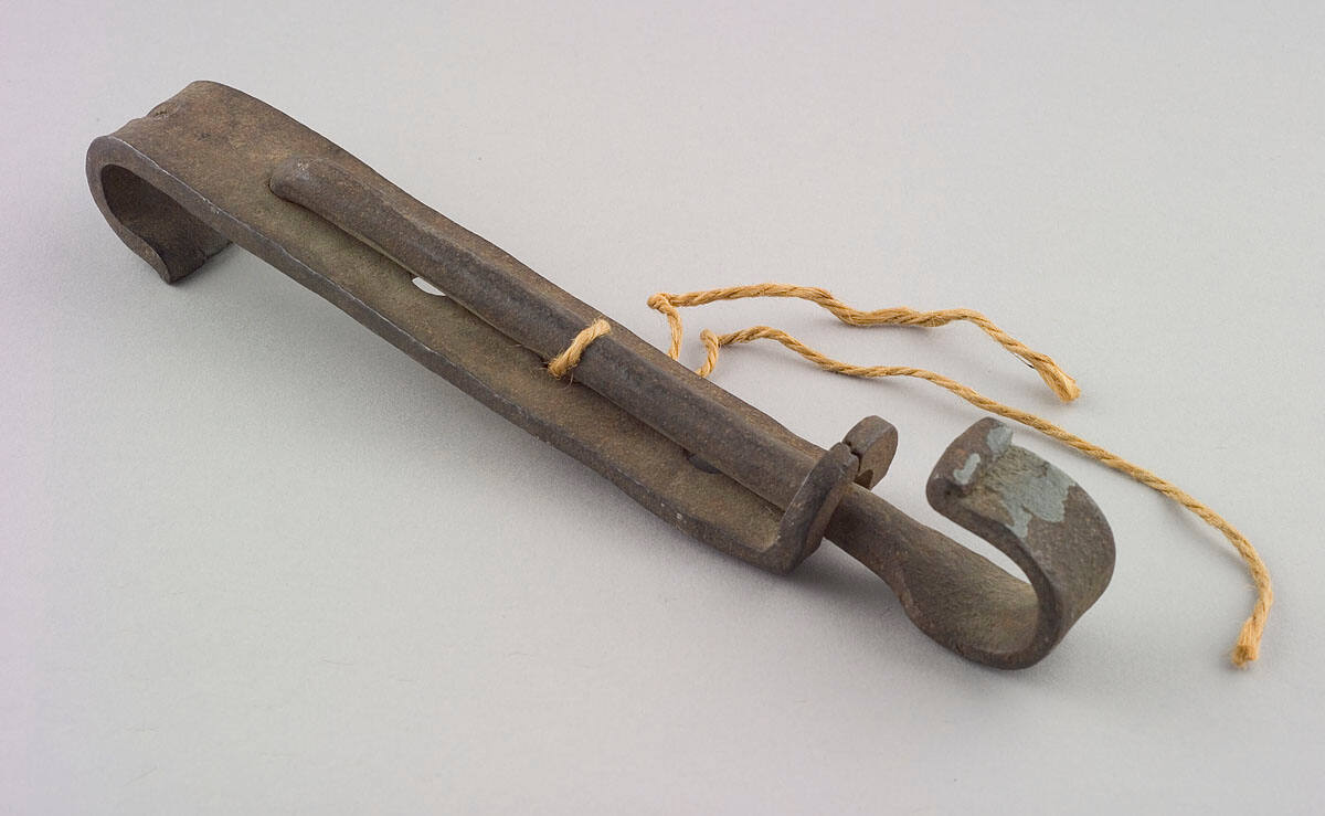 Crane trammel hook