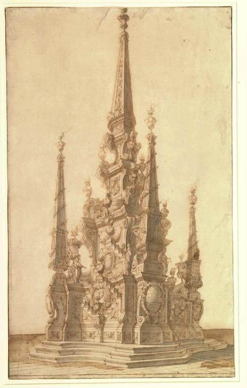 Design for a Baroque Monument