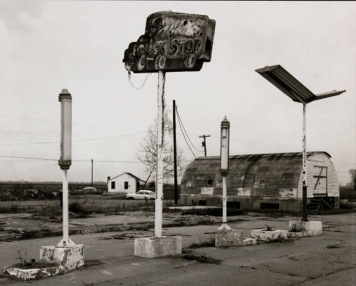 Abandoned Truck Stop. US 61/AR 150, near Number Nine, Arkansas
