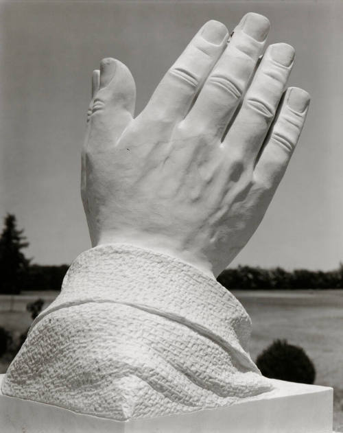 Detail, Praying Hands. US 60, Phoenix, Arizona