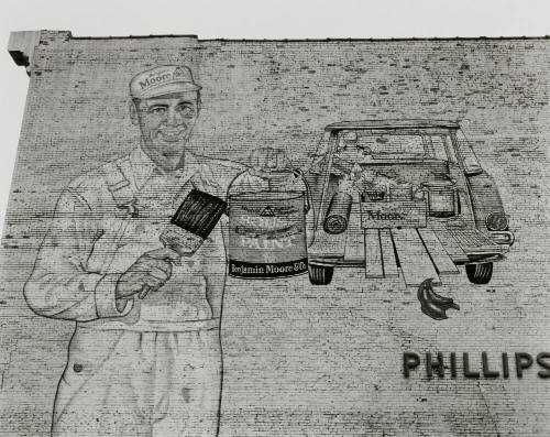 Hardware Store Painting on Wall. Nashville, Tennesse