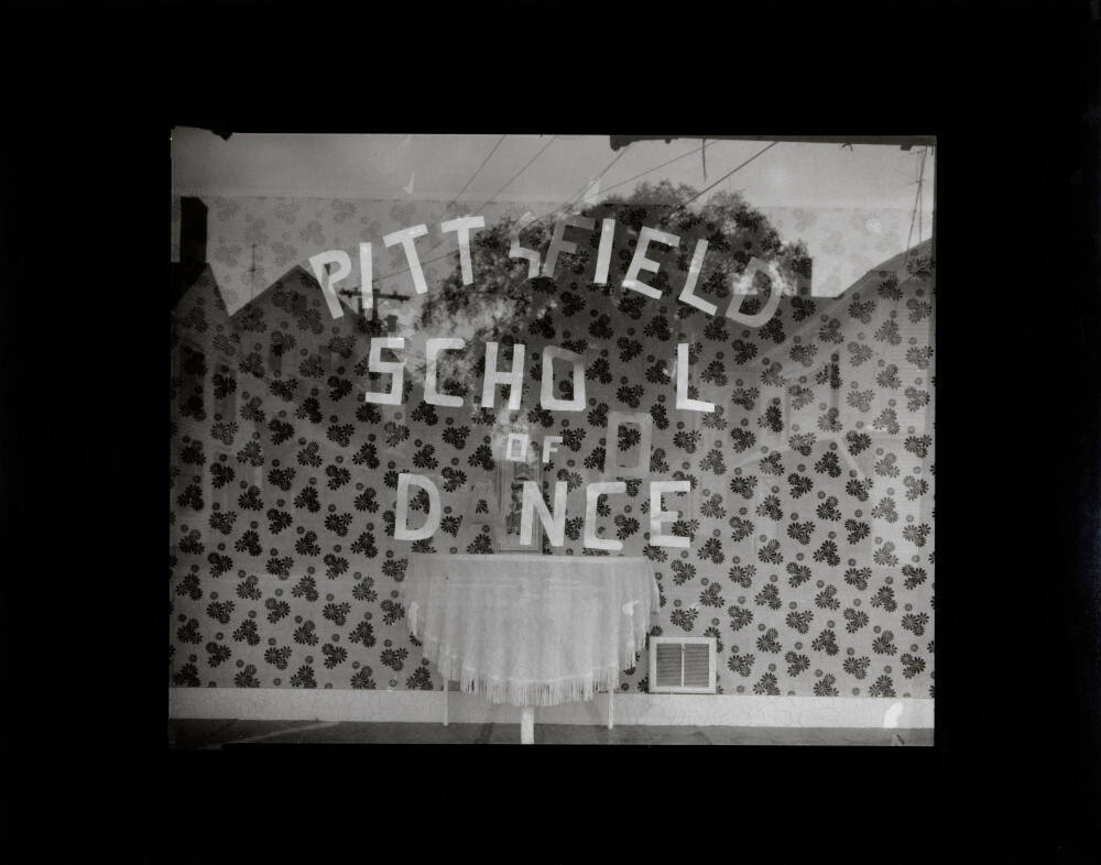 "Pittsfield School of Dance" Window. Pittsfield, New Hampshire